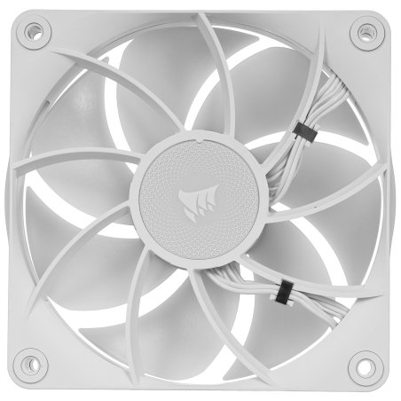 Вентилятор для корпуса Corsair iCUE LINK RX120 MAX RGb (120x120x30мм, 4-pin PWM, RGb, 71.3CFM, 29.5dBA, 2000RPM, белый, 3pcs)