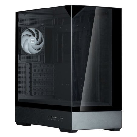 Компьютерный корпус ZALMAN P40 Prism, ATX, черный, WINDOW, 2x3.5", 3x2.5", 1xUSB TYPE-C, 2xUSB 3.0, REAR 1x120мм ARGb
