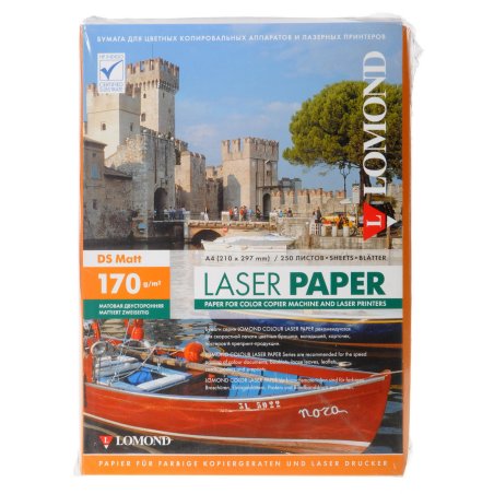 Бумага Lomond Ultra DS Matt CLC 0300241 A4/170г/м2/250л./белый матовое/матовое для лазерной печати