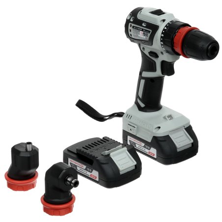 Дрель-шуруповерт аккумуляторная бесщеточная ИНТЕРСКОЛ КОМБИ ДА-13/18В 50 (2 АКБ 2 А·ч и ЗУ, кейс)