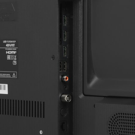 Телевизор LEFF 40" 40F690T черный DLED FHD 60Hz Салют