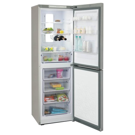 Холодильник Бирюса Б-C940NF серый металлопласт двухкамерный 210/130л морозилка снизу, No Frost