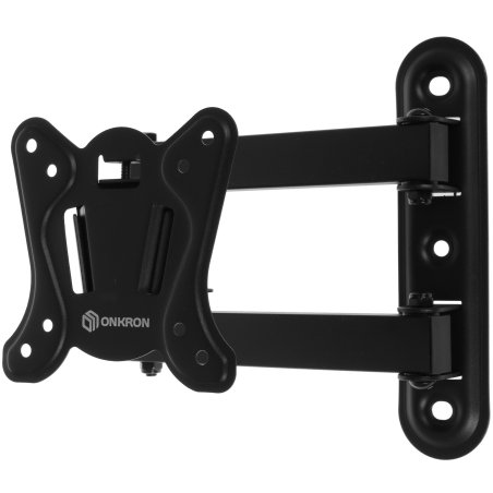 Кронштейн ONKRON R4 для телевизора 10"-32" наклонно-поворотный, черный