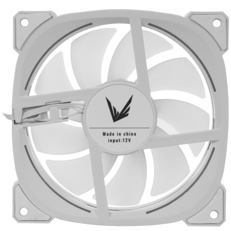 Вентилятор для корпуса Formula Nulight 12WH RGb 120х120x25 белый 3-pin 4-pin (Molex) 19.06дБ (NULIGHT 12WH FR) Ret