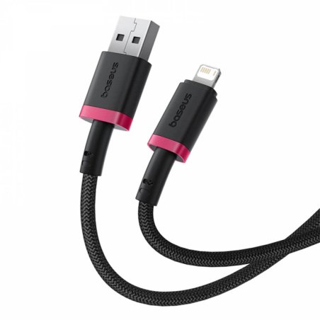 Baseus Dura Series Fast Charging Cable USB to iP 2.4A 1m Red+Black P10377801U01-01