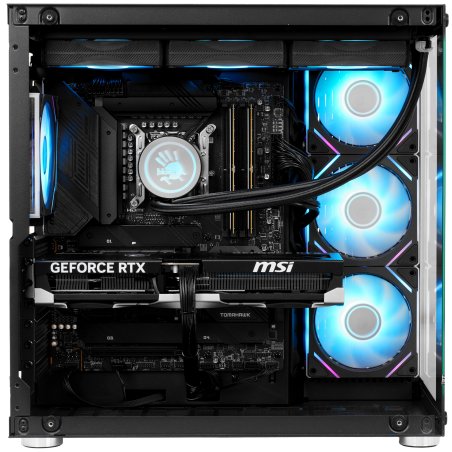 Компьютер Bloody BD-PC CZ79C3 MT i7 14700KF (3.4) 64Gb SSD 1Tb RTX 5070Ti 16Gb Win 11H 64 2.5xGbitEth 850W черный (RUS) (2129080)