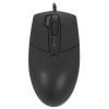 Мышь проводная A4Tech OP-730D черный, 1200 dpi, USB, кнопки - 4