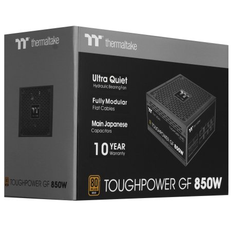 Блок питания Thermaltake Toughpower GF3 850W (PS-TPD-0850FNFAGE-4), 850Вт, 80 PLUS Gold, 135мм, модульный, черный