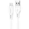 Кабель ACEFAST C3-09 USB Type-A/Micro-USB, 1.2м, для подзарядки/передачи данных, белый