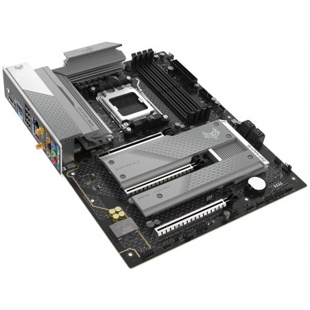 Материнская плата Sapphire B850A PURE WIFI7 B850, AM5, 4*DDR5, 3*PCIEx16, 3*M.2, 2*TypeC, 3*USB3.2Gen2, 2*USB3.2Gen1, 6*USB2.0, 4*SATA3.0, 2.5G, DP, HDMI, ATX, RTL