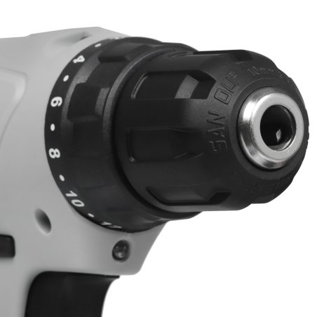 Дрель-шуруповерт аккумуляторная ИНТЕРСКОЛ ДА-10/18ЭР 35 ПРОМО, 18В, 1400 об/мин, с 1 АКБ 2 Ач и ЗУ