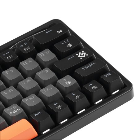 Клавиатура проводная Defender MECHANICAL BLK RAVEN GK-417 RU RGb