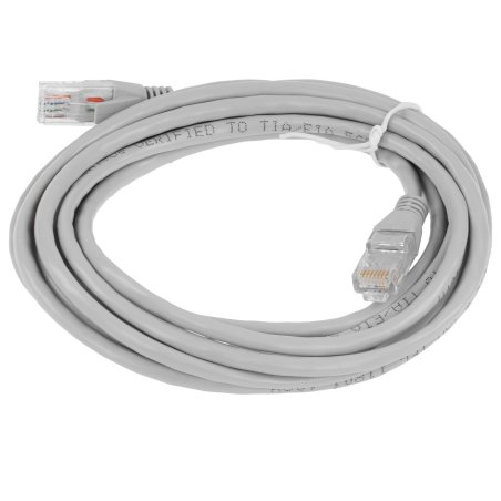 Патч-корд UTP кат.5e, 3м ExeGate серый