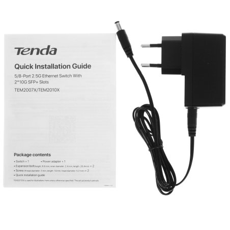 Коммутатор Tenda TEM2007X 5PORT 1000M 2SFP+