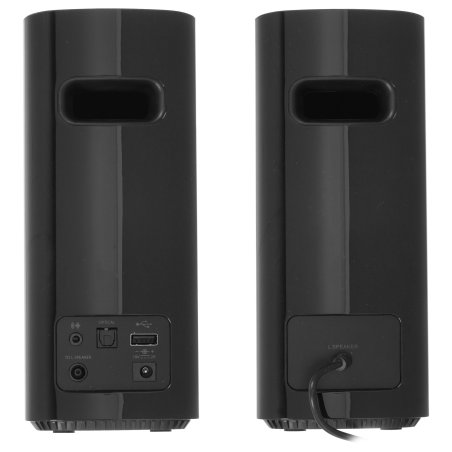 Акустическая система Creative T100 2.0 черный 40Вт BT