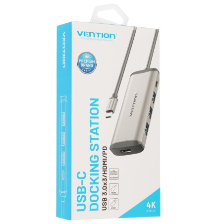 Мультифункциональный хаб Vention USB Type C 5 в 1