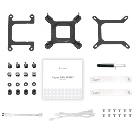 Система жидкостного охлаждения Ocypus Iota L36 BK ARGb черный 120мм алюминий+медь 2000rpm 29db 4-pin 300W