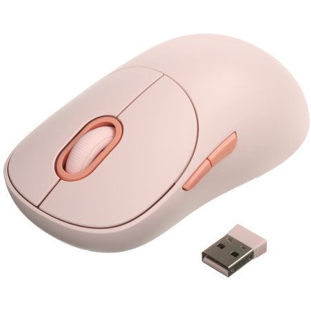 Мышь беспроводная Xiaomi Wireless Mouse 3 белый, 1200 dpi, радиоканал, Bluetooth, USB, кнопки - 5