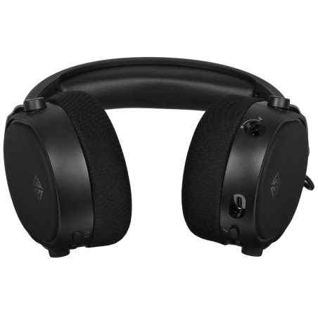 Наушники с микрофоном GMNG GG-HS405W черный мониторные BT/Radio/3.5мм оголовье