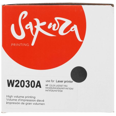 Тонер Картридж HP 415A W2030A черный (2400стр.) для HP LJ M454/MFP M479