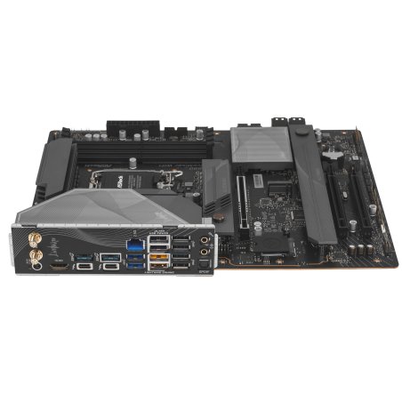 Материнская плата ASRock Z890 LiveMixer WiFi, LGA 1851, Intel Z890, 4xDDR5, 4xSATA, 4xM.2, 1xPCIe 5.0 x16, 2xPCIe 4.0 x16, 2xUSB-C Thunderbolt 4, 10xUSB-A 3.2 Gen 1, 2xUSB-A 3.2 Gen 2, 1xHDMI, 1x2.5Gb LAN, 5x3.5 мм, 7.1, ATX