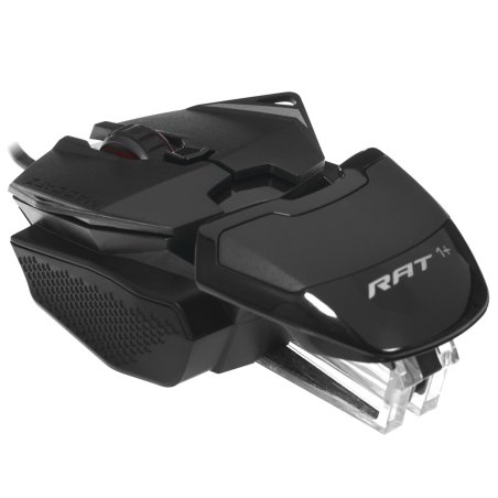 Мышь проводная игровая Mad Catz R.A.T. 1+ (ADNS3050, USB, 3 кнопки, 2000 dpi) черная