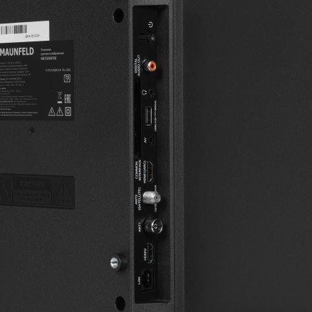 Телевизор Maunfeld 32" MLT32HST02 черный Direct LED HD 60Hz Smart