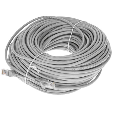 Патч-корд UTP кат.5e, 50м ExeGate серый