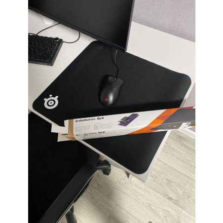 Коврик для мыши Steelseries QcK Edge Средний черный 320x270x2мм (63822)