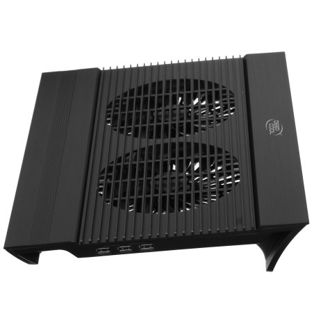 Подставка для ноутбука Deepcool N8 17"380x278x55мм 25дБ 4xUSB 2x 140ммFAN 1245г алюминий серебристый