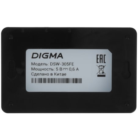 Коммутатор Digma DSW-308FE 8x100Mb неуправляемый