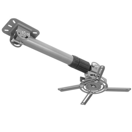 Кронштейн для проектора Cactus CS-VM-PR16L-AL серебристый макс.13.6кг настенный и потолочный поворот и наклон