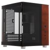 Компьютерный корпус JONSBO TK-0 Black ITX без БП, mini-ITX, micro-ATX, ATX, черный