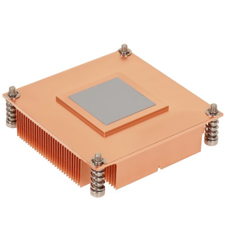 Радиатор для процессора ExeGate ESNK-0047.1U.2011/2066.Cu медный, медь, 100 Вт, 25 мм