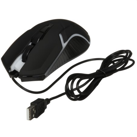 Клавиатура проводная NAKATOMI KN-02U USB черный