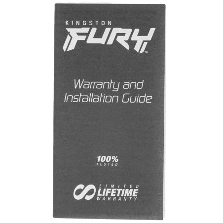 Оперативная память Kingston Fury Impact, DDR5, 8Gb (1x8Gb), 4800MHz, CL38 SO-DIMM