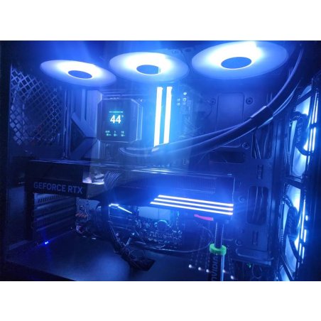 Система жидкостного охлаждения DEEPCOOL MYSTIQUE 240 ARGb черный, 120 мм, алюминий, 2150 об/мин, 36.49 дБ, 4 pin, 280 Вт