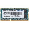 Оперативная память Patriot, DDR3, 8Gb (1x8 GB), 1600 MHz, CL11, SO-DIMM