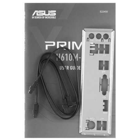 Материнская плата ASUS PRIME H610M-K D4, LGA 1700, Intel H610, 2xDDR4, 4xSATA, 1xM.2, 1xPCIe 4.0 x16, 1xPCI, 1xHDMI, 1xVGA, 1x 1Gb LAN, 2xUSB-A 2.0, 2xUSB-A 3.2 Gen 1, 3x3.5 мм, 7.1, mATX