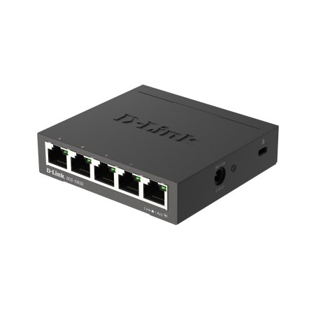 Неуправляемый коммутатор D-Link DGS-1005D/R1A с 5 портами 10/100/1000Base-T