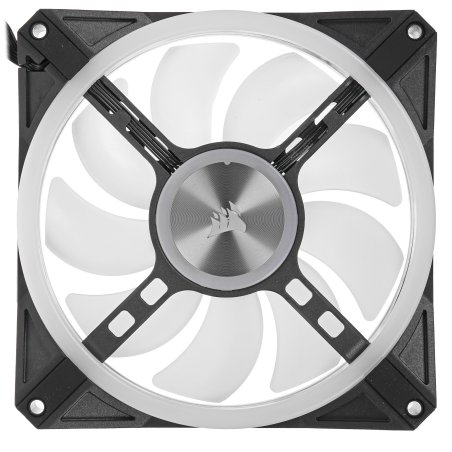 Комплект вентиляторов Corsair iCUE QL140 RGb CO-9050106-WW 140мм PWM белый Fan — Dual Fan Kit with Lighting Node CORE
