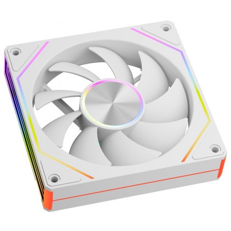 Вентилятор для корпуса Case Cooler PCCooler FG120 ARGb BK (120x120x25мм, 4-pin PWM, ARGb, 54CFM, 28.4dBA, 1800RPM, черный)