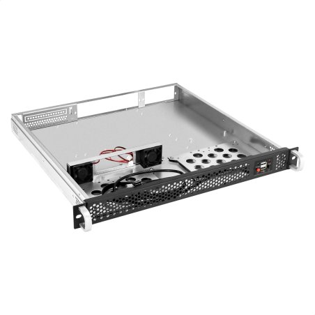 Серверный корпус ExeGate Pro 1U430-02 (RM 19", высота 1U, глубина 430, без БП, USB)