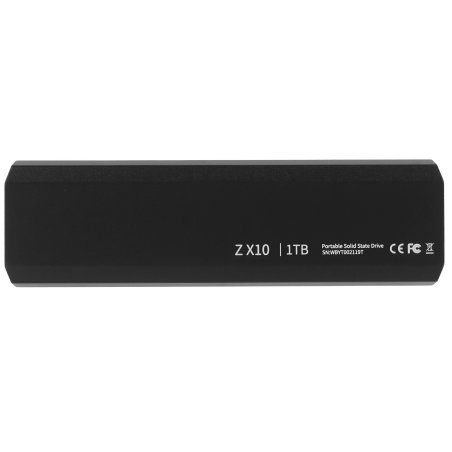 Внешний SSD Netac ZX10, 1TB, USB 3.2 Gen 2 Type-C, R/W 1050/1050, черный