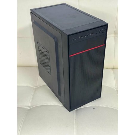 Компьютерный корпус Minitower ExeGate BAA-113-AAA350 (mATX, БП AAA350 с вент. 8см, 2*USB, аудио, черный)