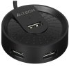 Разветвитель USB 2.0 A4Tech HUB-20 4порт. черный