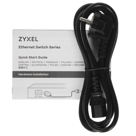 Коммутатор Zyxel NebulaFlex GS192024HPV2-EU0101F 24G 24PoE+ 375W управляемый