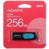 Флешка USB ADATA AUV128 (AUV128-256G-RBE), 256Gb, USB 3.0, R/W 100/30, черный / синий