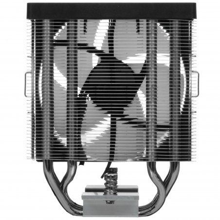 Кулер для процессора Ocypus Gamma A40 BK ARGB Digital, 100мм ARGB FAN, Top Display Panel, 4 HEAT PIPES, 4-PIN PWM, 600-2400 RPM, 29.5DBA, HYDRO BEARING, LGA115X/1200/1700/18XX, AM4/AM5