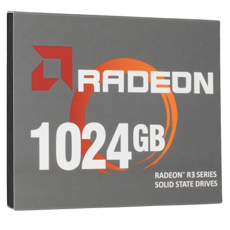 Накопитель SSD AMD Radeon R3 R3SL1024G2, 1Tb, 2.5", SATA III, R/W 550/500